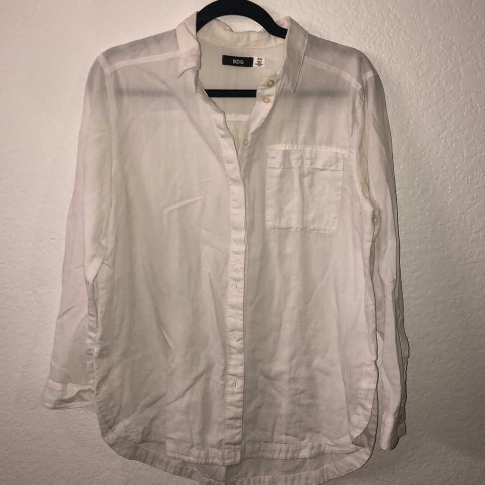 White Button Down Shirt